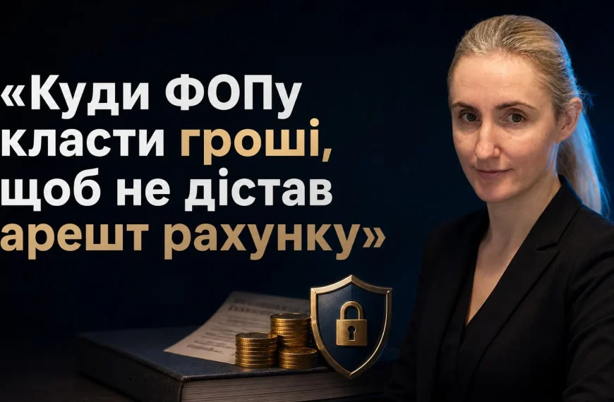 Куди ФОПу класти гроші, щоб…