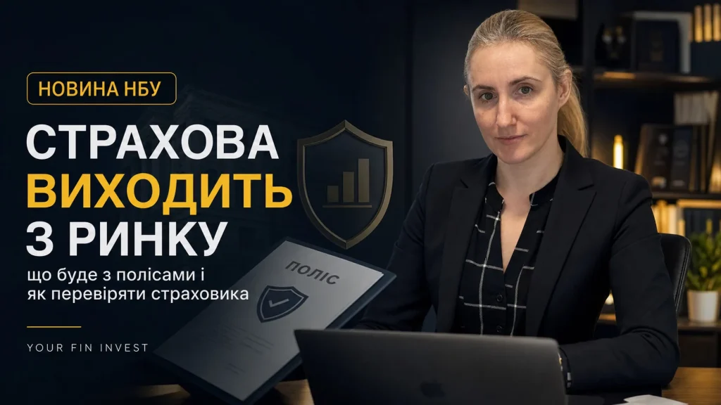 Страхова компанія виходить з ринку: що буде з полісами і як перевіряти страховика