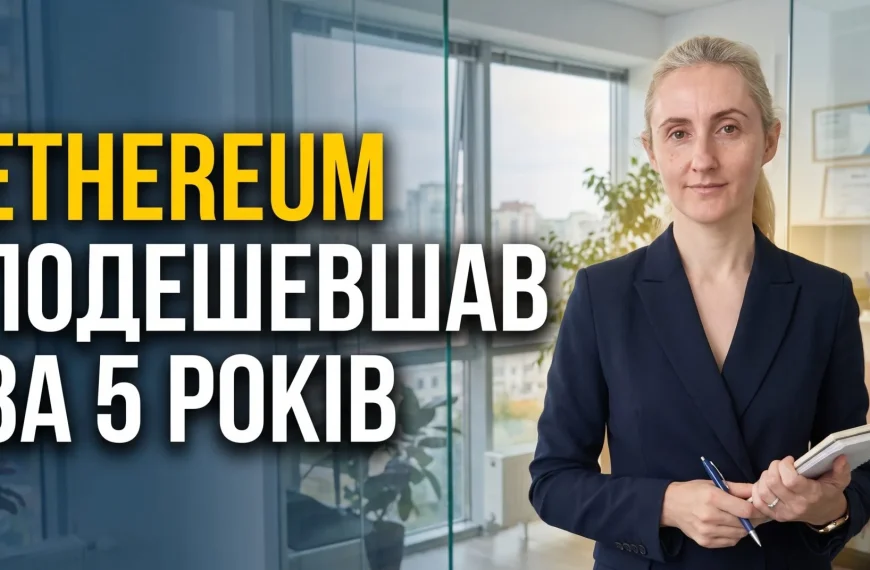 Ethereum подешевшав за 5 років. Що натомість зросло —&hellip;